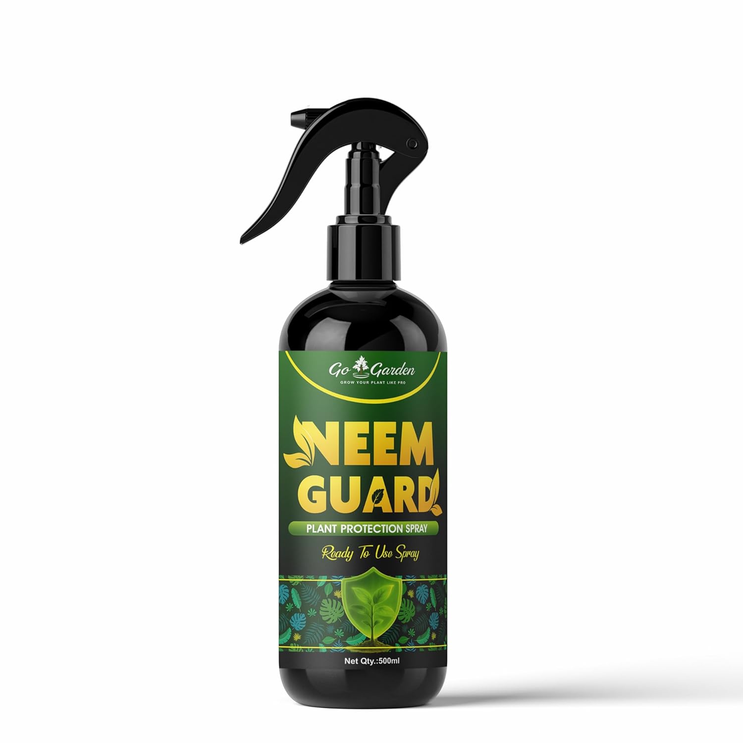 NeemGuard - Neem Oil Pest Control Spray for Plants | Ready to Use | Natural Insect Repellent for Indoor & Outdoor Gardening | 500 ml Plant Protection Spray