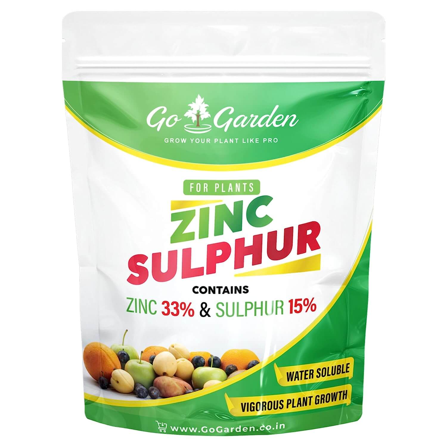 Zinc Sulphate (33%) Fertilizers - Boost Plant Growth and Health (Zinc 33% and Sulphur 15%) Micronutrient Fertilizer For Plant