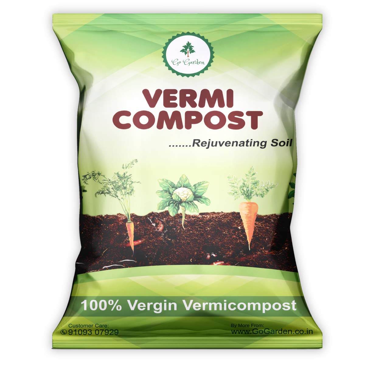 Vermicompost Complete Plant Food Effective Organic Fertilizer & Manure 100% Virgin