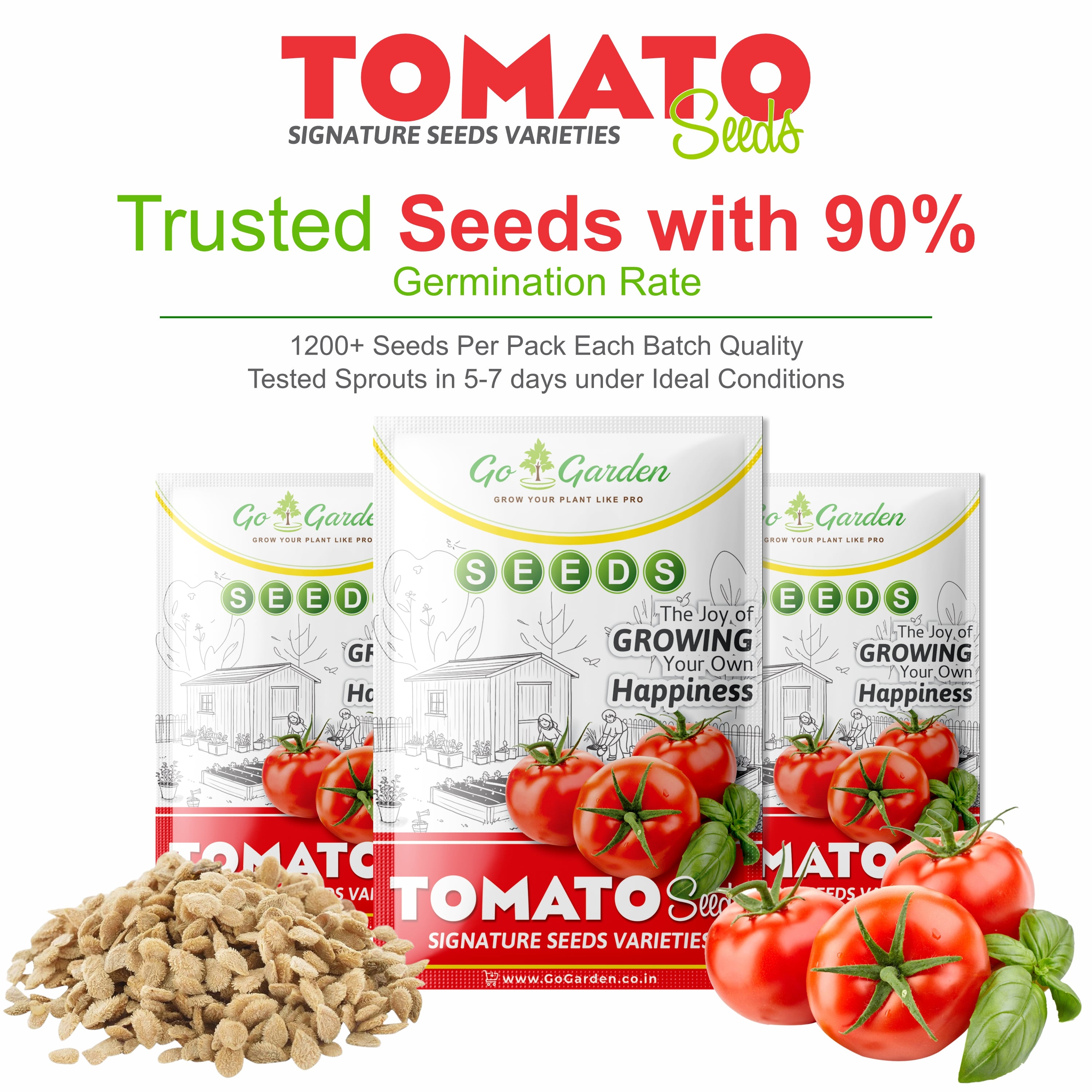 Tomato, Cherry Tomato Honey – Seeds (Red, Pack of 10g, 2000+ Seeds) Seeds to grow in Your Home & kitchen garden