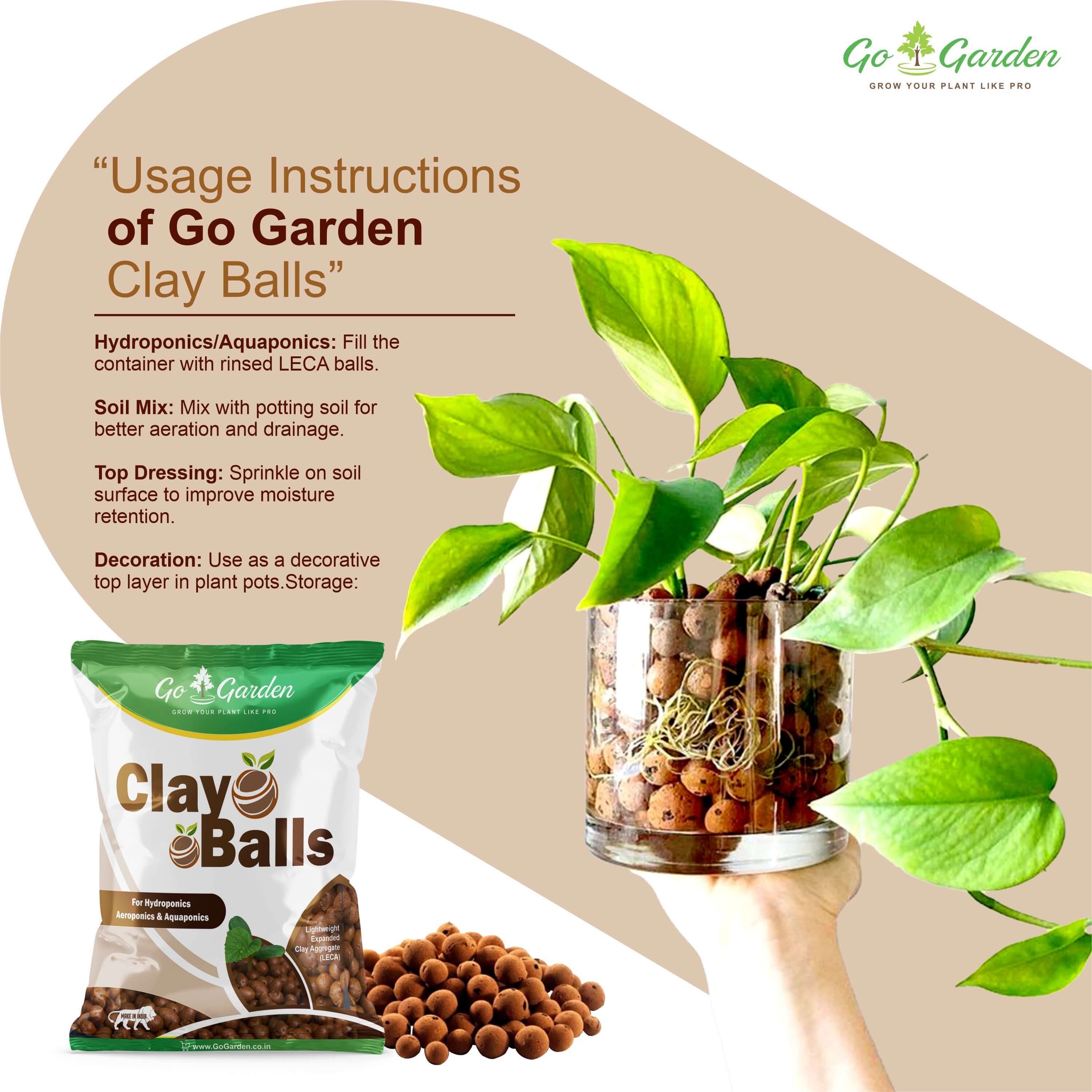 Clay Balls Fertilizer