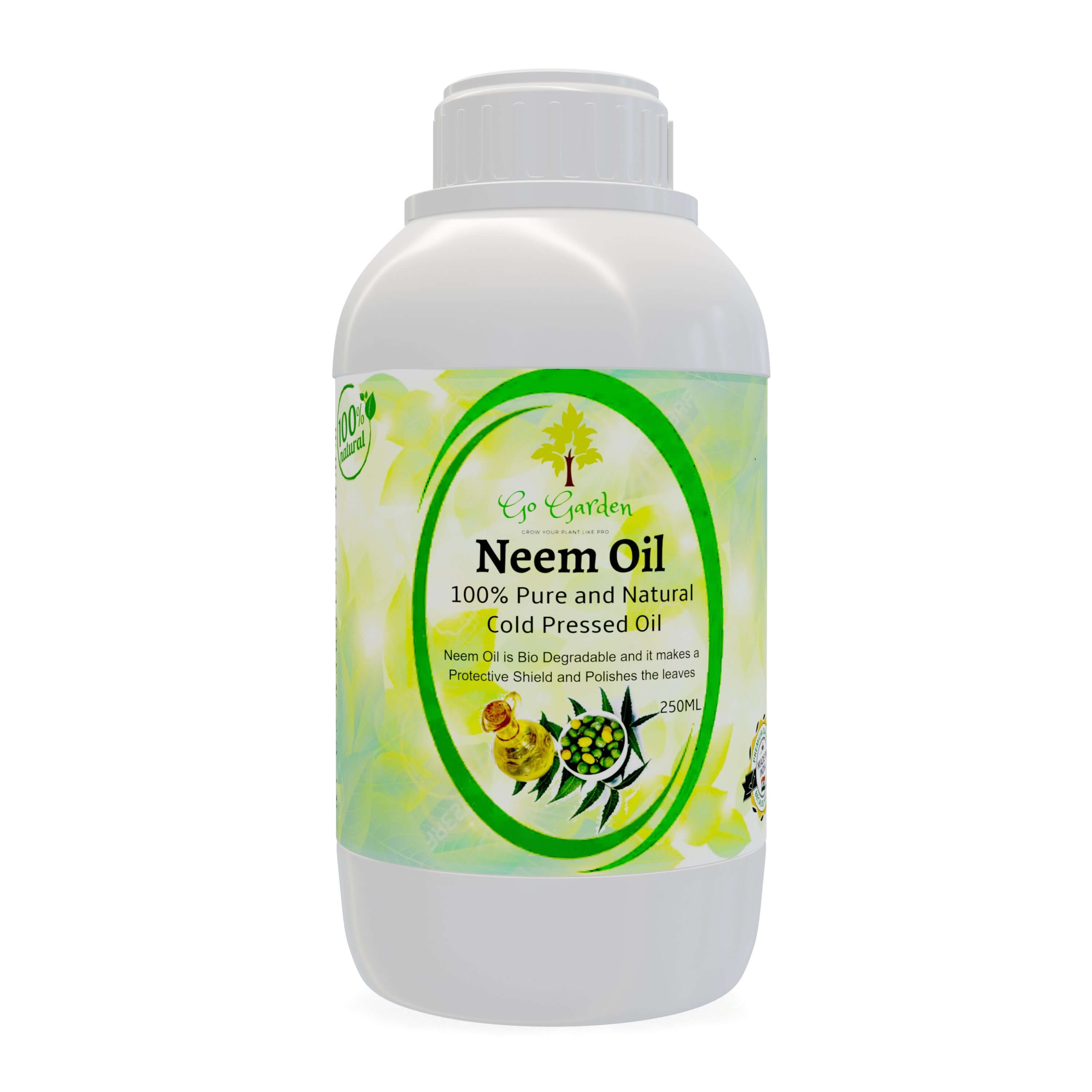 Neem Oil for Plant Pest Control – Organic Pesticide for Plants and Flowers use for Plants Insects pesticides 250ml