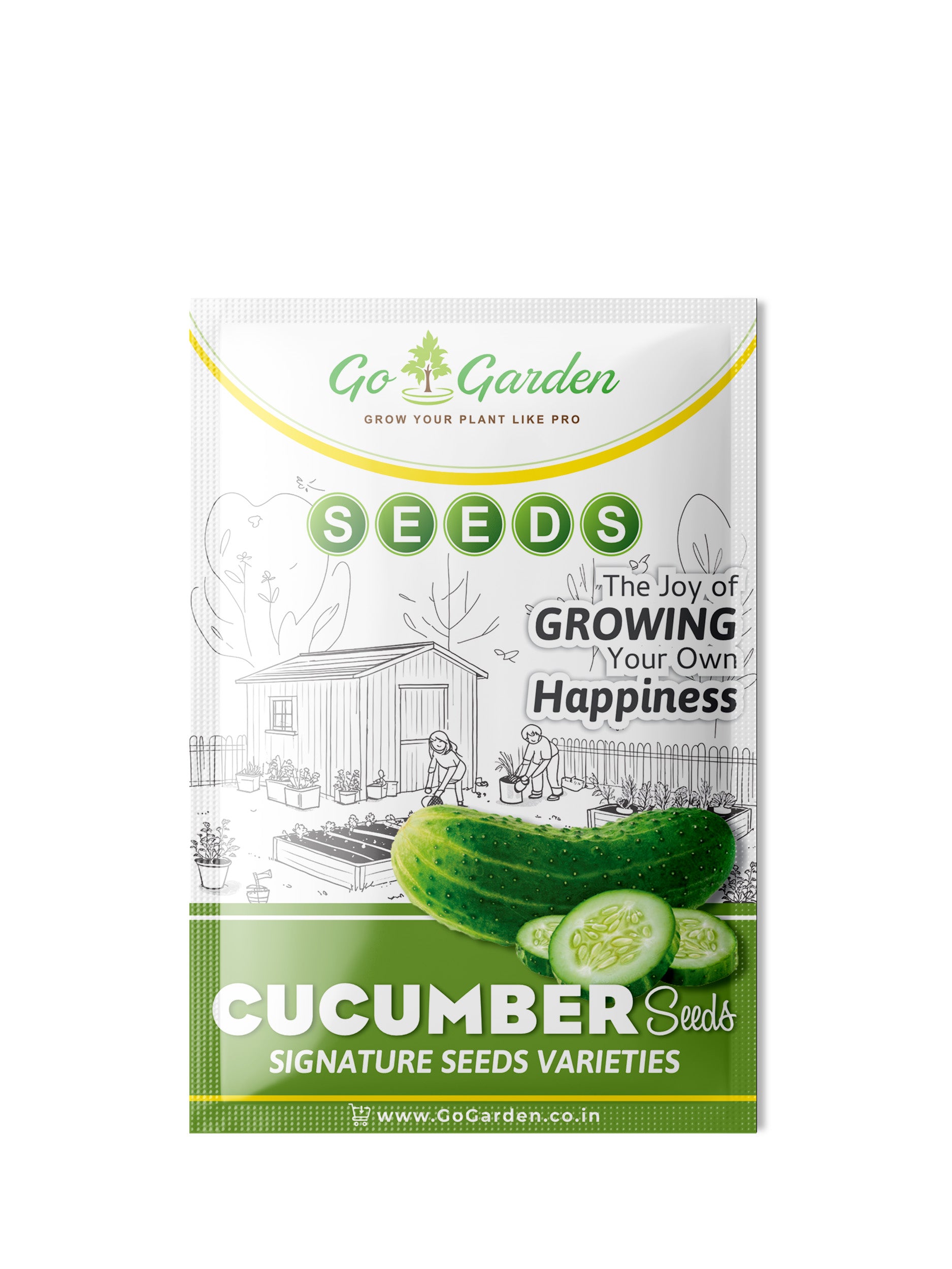 Cucumber Vegetable Seeds (Khira, Pack of 10g, 300+ Seeds) Seeds to grow