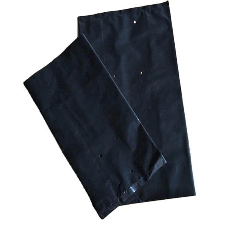 Big Plant Grow Bags For Gardening – Nursery Plant Bags – Plastic UV Protected Poly Grow Bags Large Size | (15 x 16 Inch) Black Go Garden