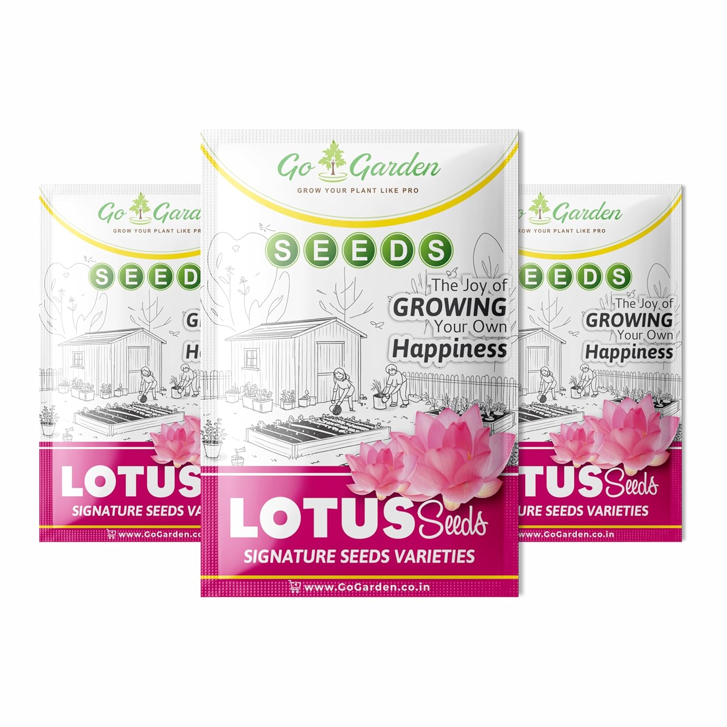 Lotus Seed for Planting - Pack of 20 Seed | High-Germination Lotus Seeds for Water Gardening, Home Garden, Ponds, and Outdoor Decor