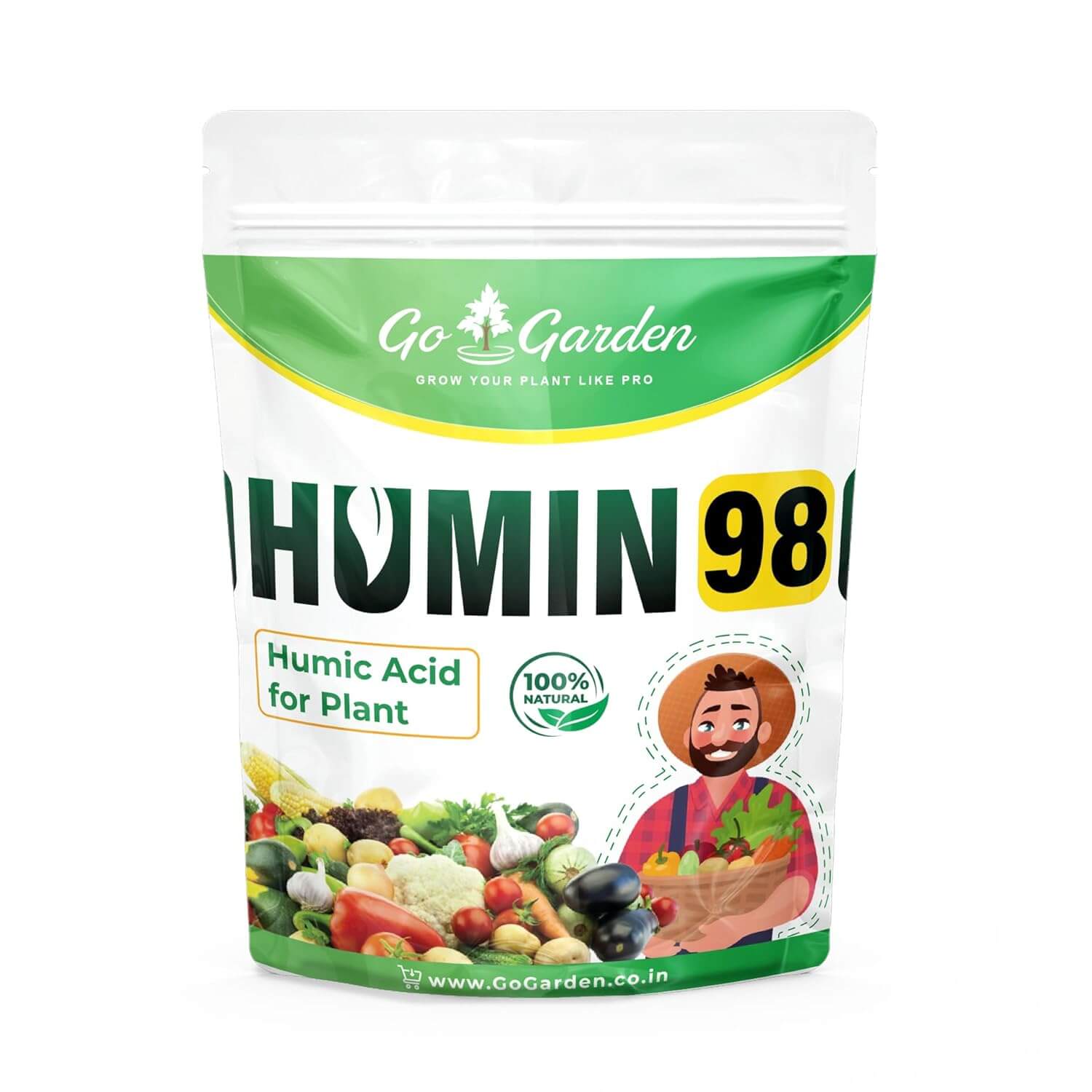 Humic Acid for Plants (Humic Acid 98%) – Natural Plant Growth Stimulator – Organic Plant Food