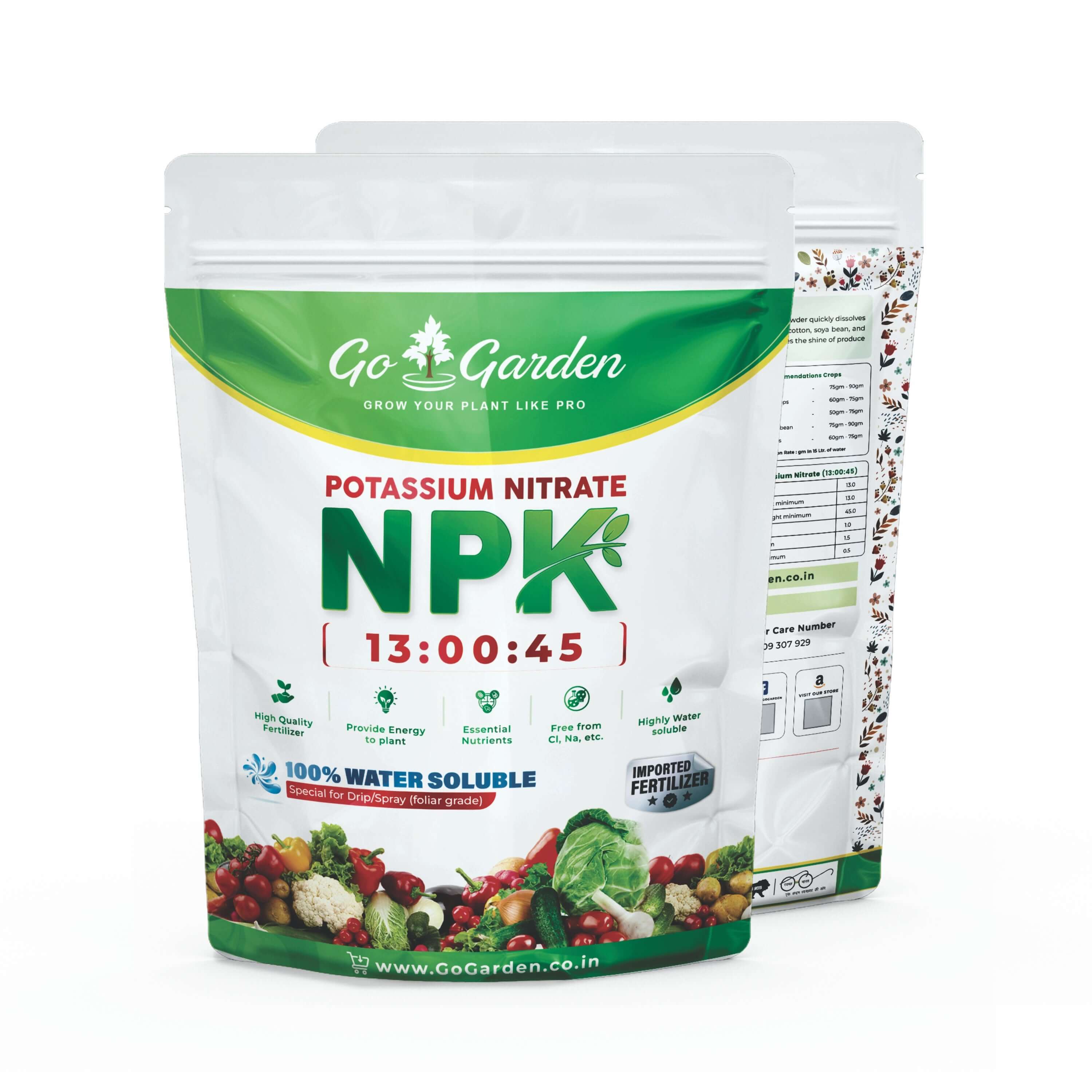 Potassium Nitrate KNO3 NPK 13-00-45 Fertilizer