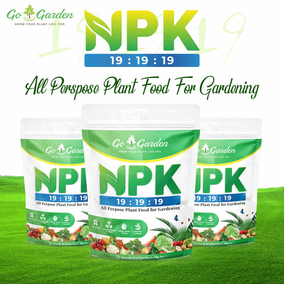 Go Garden NPK 19 19 19 for all plant Growth Fruting & Flowring