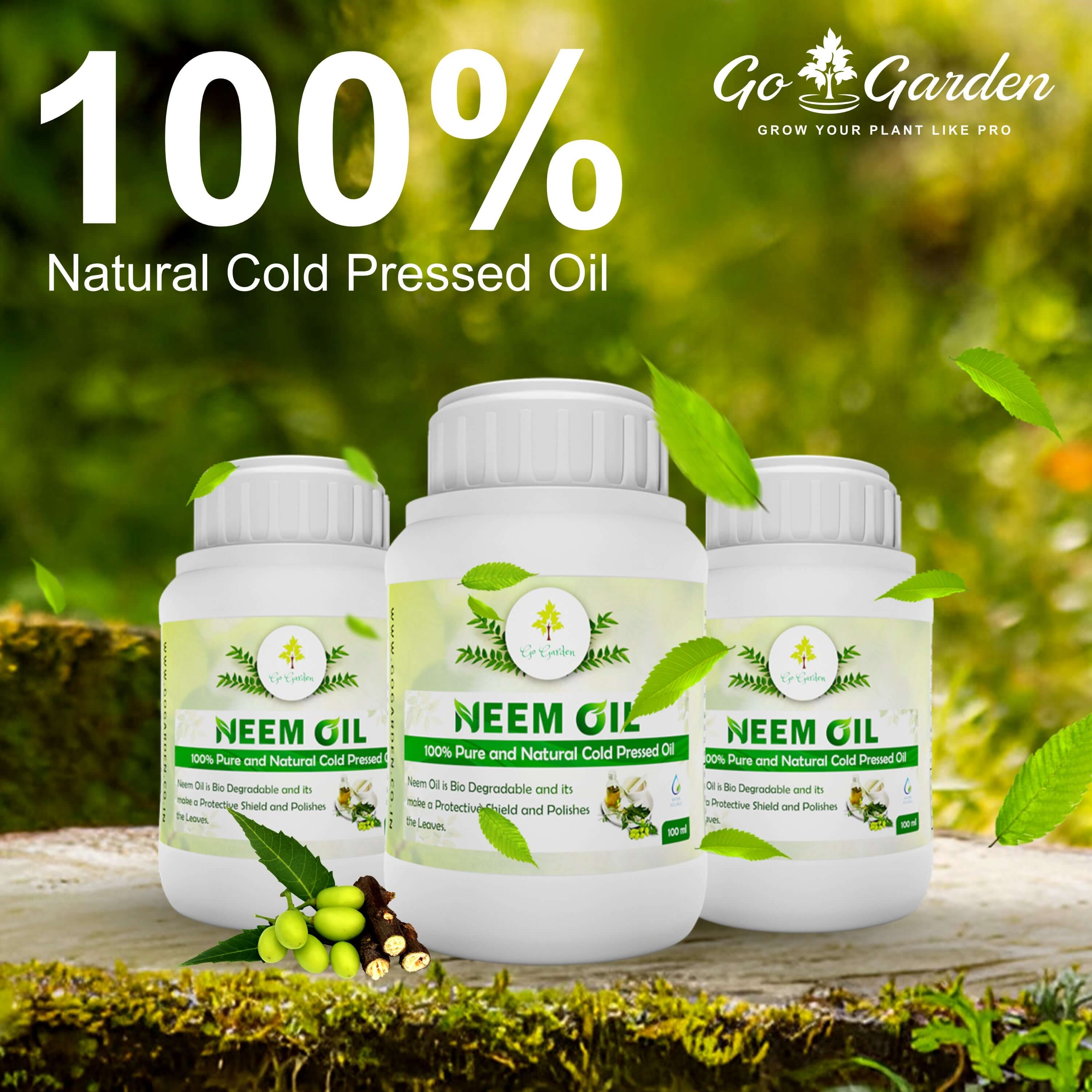Neem Oil for Plant Pest Control Water Soluble – Organic Pesticide for Plants and Flowers use for Plants Insects pesticides 100 ML
