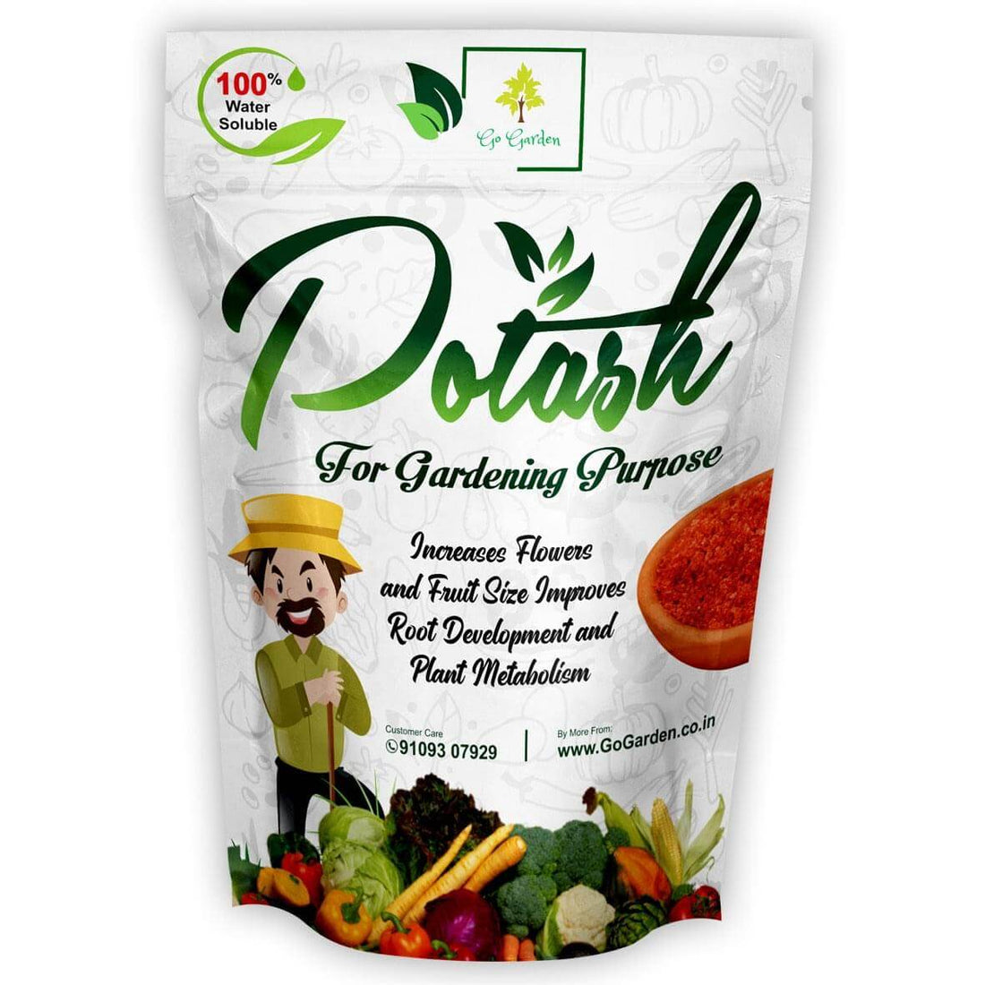 Muriate of Potash Fertilizer MOP Fertilizer All Purpose for Plant