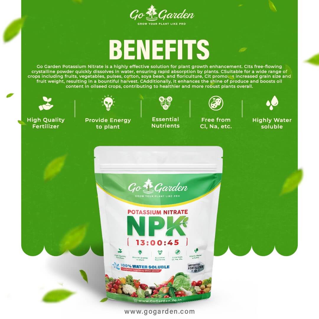 Potassium Nitrate KNO3 NPK 13-0-45 Fertilizer