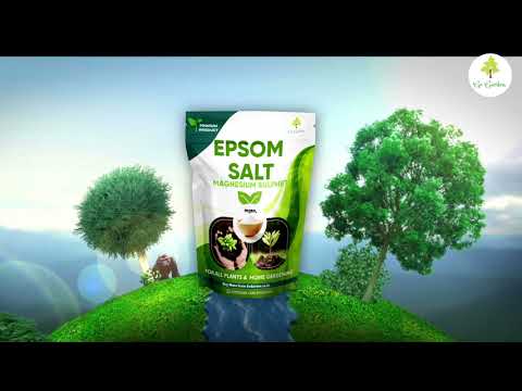 Epsom Salt – Magnesium Sulfate Fertilizer for Plant Growth
